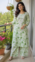 Punarnava Mul Cottan Plazo Set