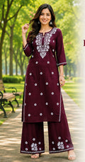 Punarnava Reyon Plazo set