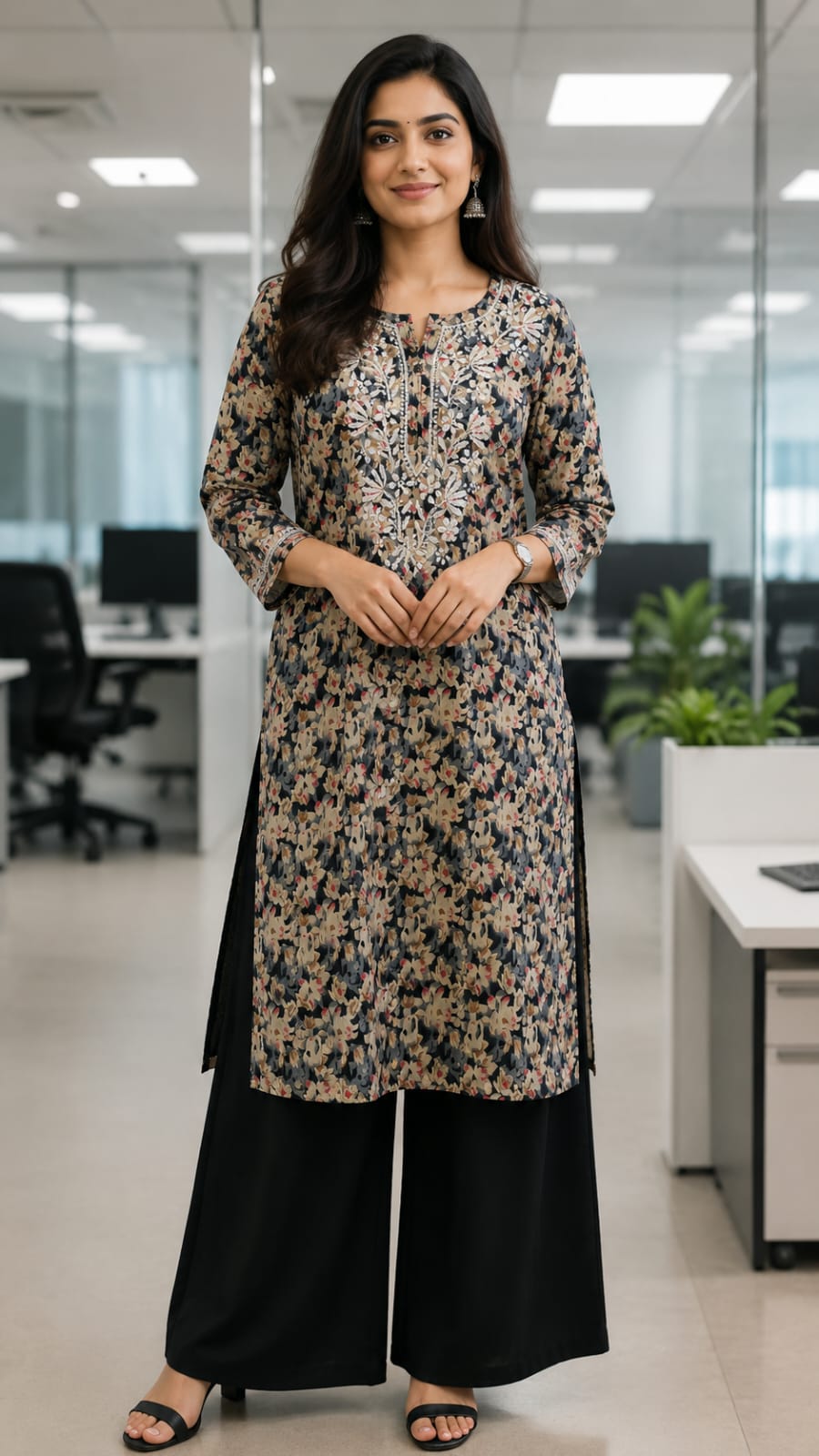 The Punarnava Mulmul Chikankari Kurti Collection